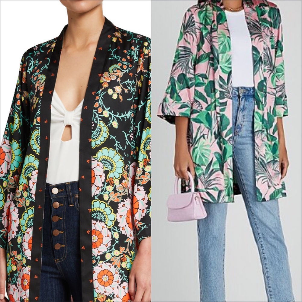 ALICE+OLIVIA LYNN REVERSIBLE KIMONO! NWT! Size M/L